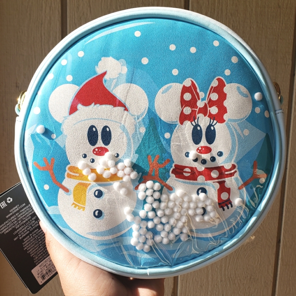 Disney Loungefly Snowglobe Crossbody